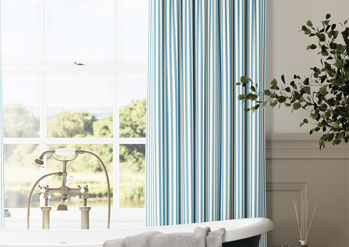 The British Stripe Co. Catherine, Notting Hill No.4 - Made to Measure Curtains - Image 5